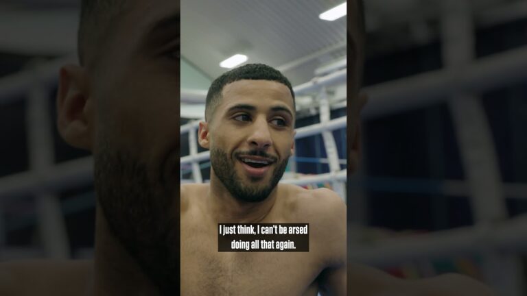 “If I end up losing, I can't be arsed to train this hard again!” | Matchroom Boxing