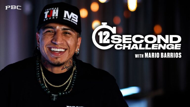 Mario Barrios Takes the 12 SECOND CHALLENGE
