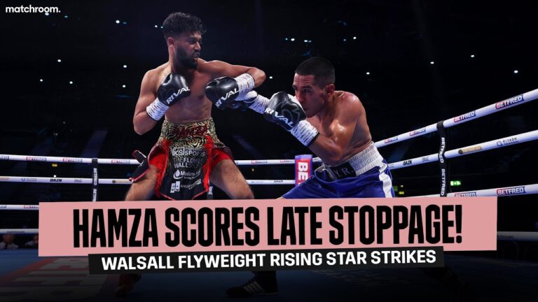 FLASHY! | Hamza Uddin vs Leandro Jose Blanc | Full Fight | Matchroom Boxing