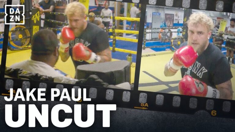 Behind the Scenes: Jake Paul training session | DAZN Uncut