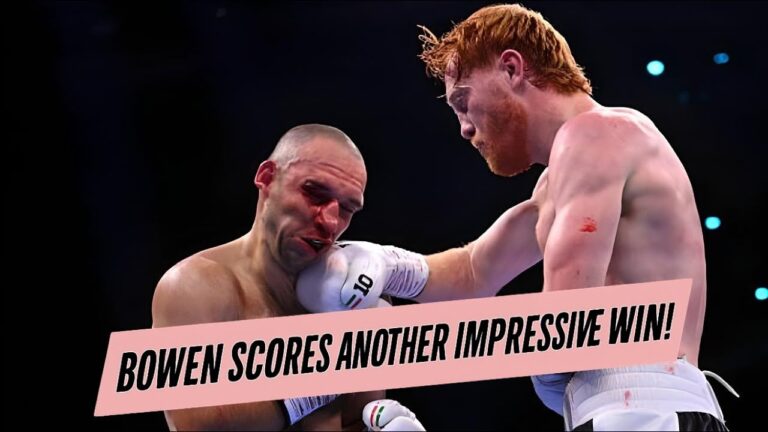 Aaron Bowen goes through the gears vs Mykola Vovk | Full Fight | Matchroom Boxing