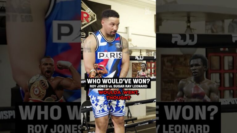 Does Roy Jones Jr. think he wouldâ€™ve come out on top against Sugar Ray Leonard? 🤔 #boxing