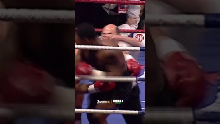 Crazy moment Mike Tyson kept fighting after KO 🤯
