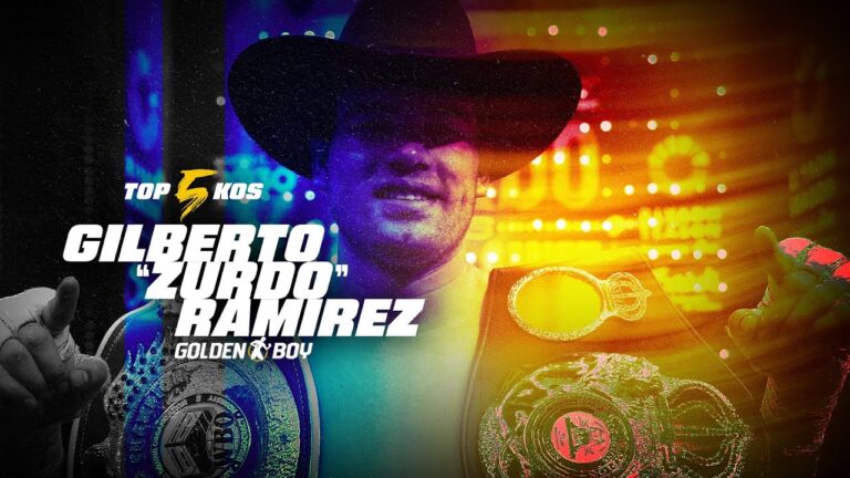 TOP 5 KNOCKOUTS | Zurdo Ramirez 3 X World Champion!