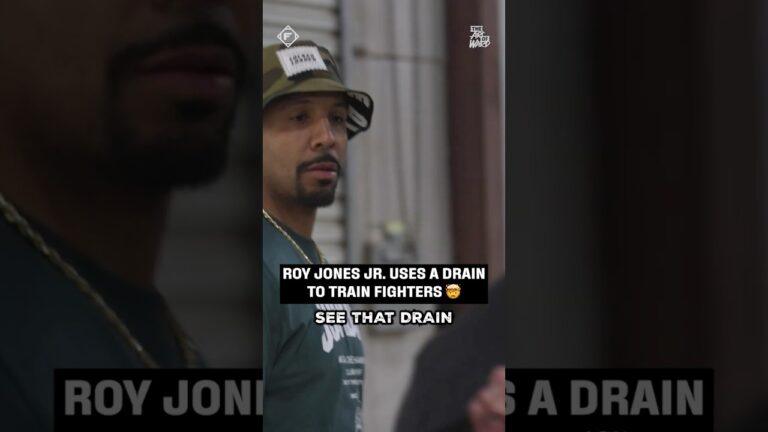 Real fighters use everything at their disposal to get ready for actionâ€¦ including a drain 😂