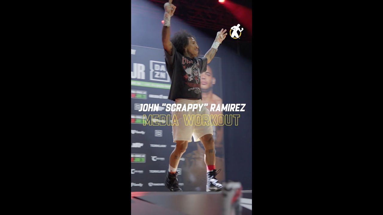 SCRAPPY Ramirez in the ring!