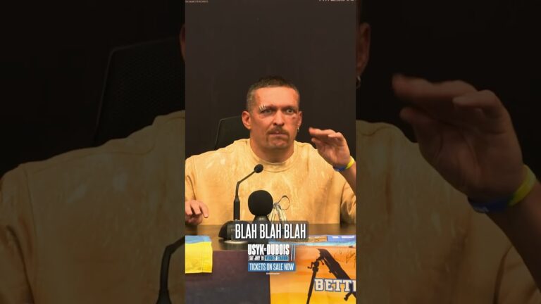 Oleksandr Usykâ€™s trainer really put him through it last time out 😂