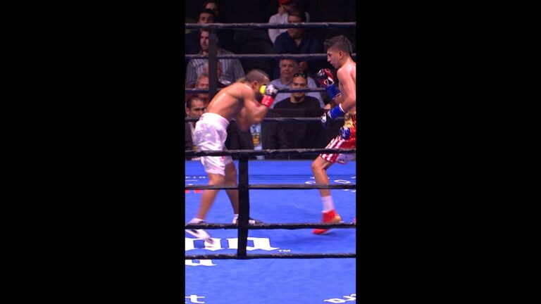 Mario Barrios KO'd Manuel Vedes in 14th win