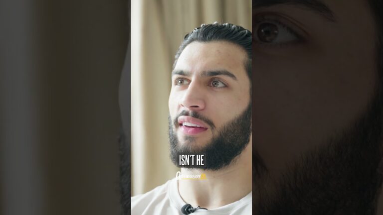 Go    with Hamzah Sheeraz ahead of his showdown with Edgar Berlanga 🥊🎥