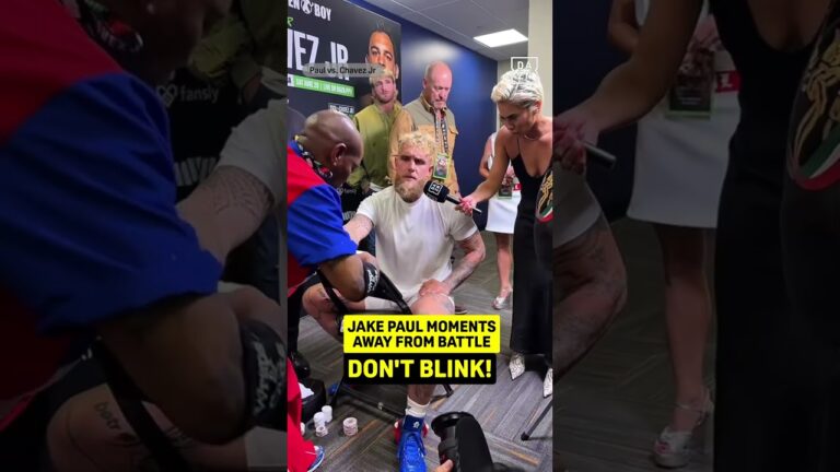 JAKE PAUL MOMENTS AWAY FROM BATTLE! ⚔️