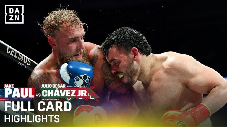 Jake Paul vs. Julio Cesar Chavez Jr. | Full Card Highlights