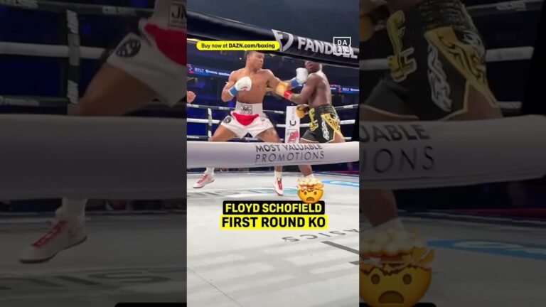 Floyd Schofieldâ€™s First Round KO 🥶