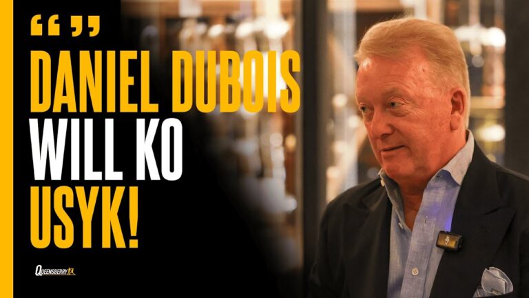 Frank Warren backs DEVASTATING Dubois display against Usyk, reacts to Jake Paul noise 😳