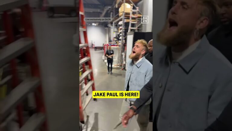 JAKE PAUL HAS ARRIVED! 🔥🔥🔥
