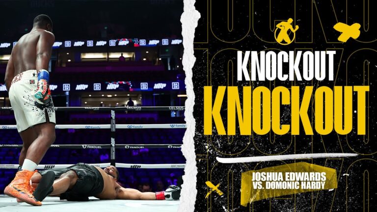 KO | Joshua Edwards vs. Domonic Hardy … The Boogie Man of the Heavyweight division!
