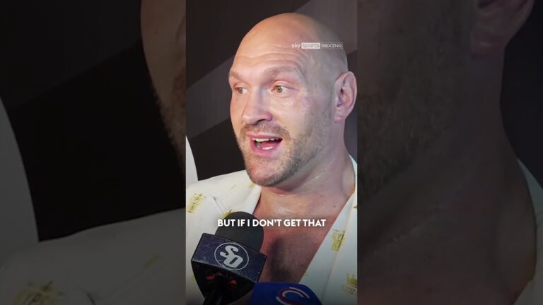 Tyson Fury on who he'd fight in a potential return to boxing 👀 [📽️ Boxing News ]