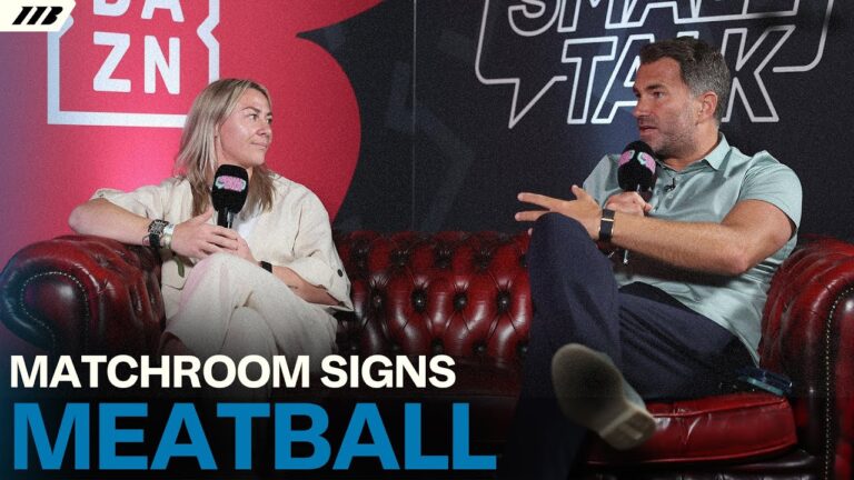 “I'll Be World Champ In 8 Fights!” – Meatball Molly McCann Joins The Matchroom Boxing Team 👊