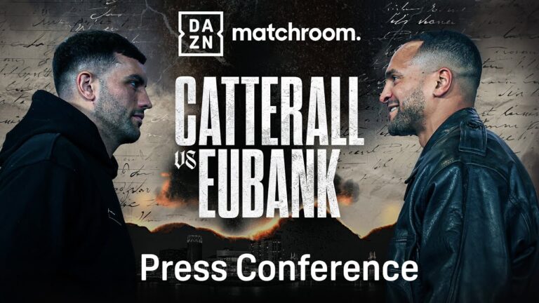 JACK CATTERALL VS. HARLEM EUBANK PRESS CONFERENCE LIVESTREAM