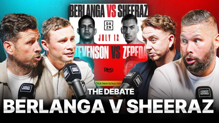 Edgar Berlanga Jr. vs. Hamzah Sheeraz | The Debate (Ring III)