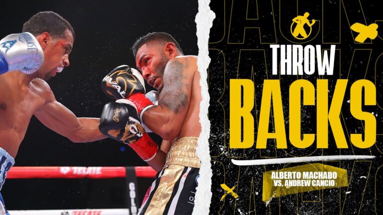 Throwback | Alberto Machado vs. Andrew Cancio I…2019 Upset of the Year! #andthenew