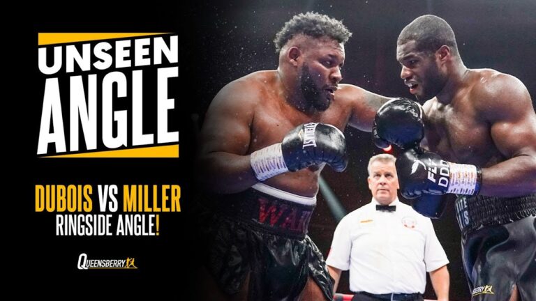 Daniel Dubois' EXPLOSIVE KO vs Jarrell Miller 🔥 | Unseen Angle Full Fight