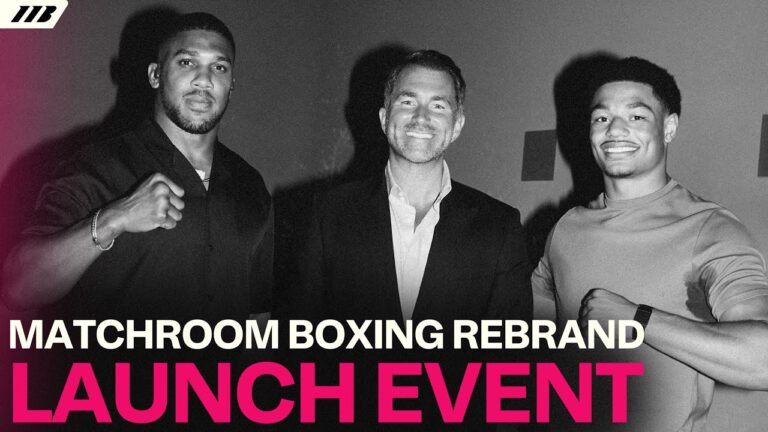 “We're Doubling Down & Ready To Deliver For Our Fighters!” – Matchroom Boxing's Rebrand Event
