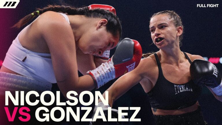 Skye Nicolson smashes Carla Gonzales in super-bantam debut | Matchroom Boxing