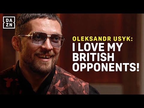“I love my British opponents” | Oleksandr Usyk interview with Carl Frampton