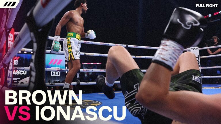 16-0! Niall Brown stops Victor Ionascu | Catterall-Eubank Undercard | Matchroom