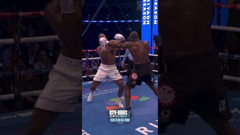 When Frank Bruno spoke & Daniel Dubois listened 😏💥