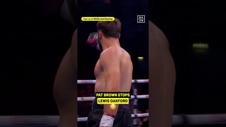 HEAVY SHOTS SECURES PATRICK BROWN THE VICTORY 👏 #CatterallEubank | Live NOW on DAZN
