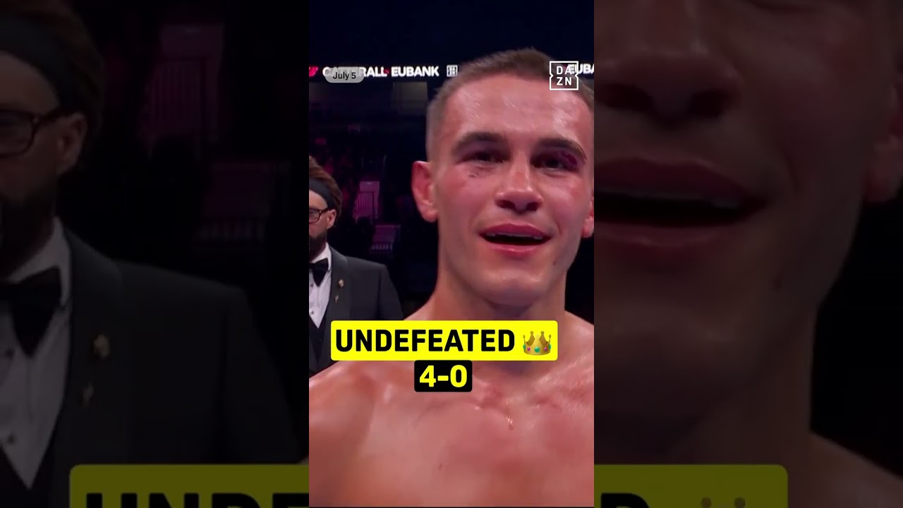 Alfie Middlemiss wins big! Manchester crowd erupts with love ♥️  #CatterallEubank | Live NOW on DAZN