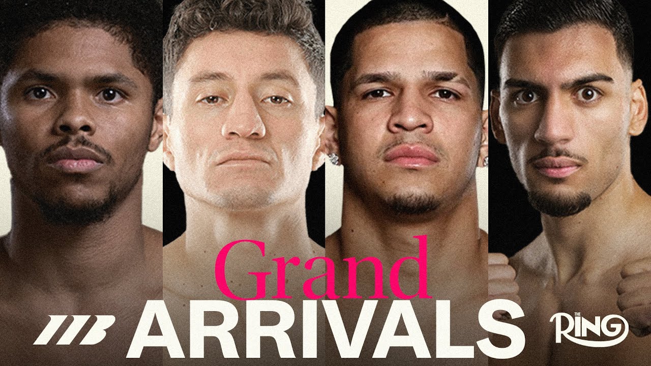Shakur Stevenson Vs William Zepeda & Edgar Berlanga Vs Hamzah Sheeraz | Grand Arrivals *Live*