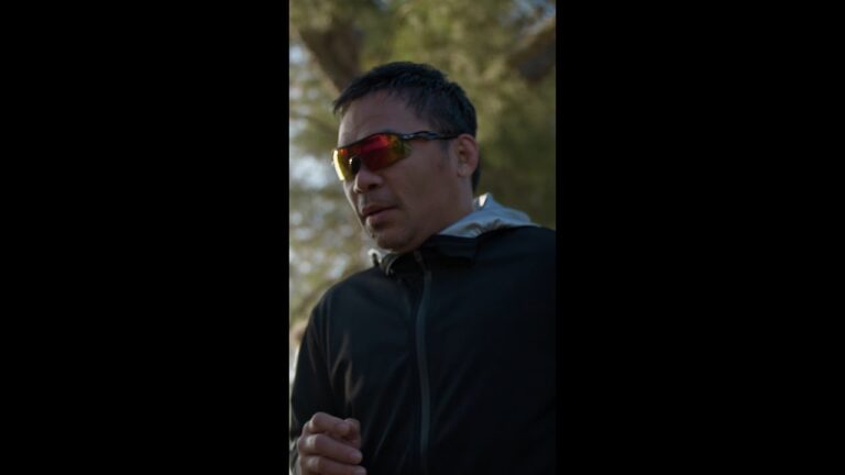 If you want to 🏃, go to the track. If you want to 👊, Manny Pacquiao will meet you in the ring.