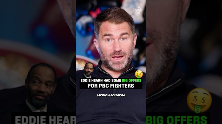 Eddie Hearn was throwing big money at PBC fighters but they stayed loyal