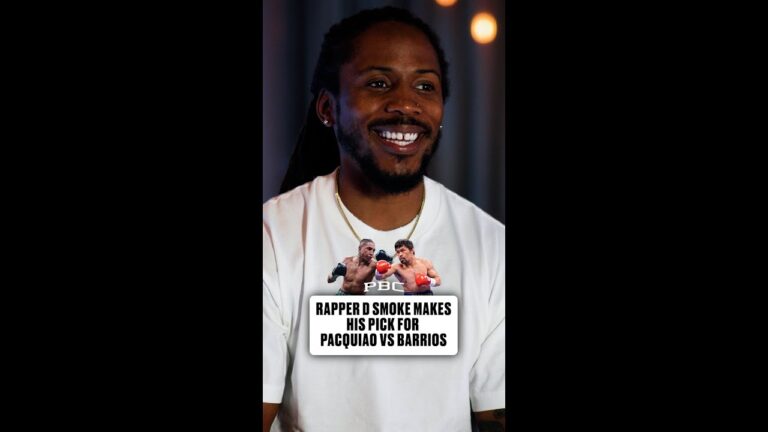 Rapper D Smoke Makes His Official Pick for Pacquiao vs Barrios on July 19