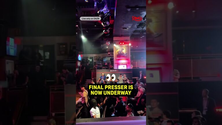 FINAL PRESSER STARTING NOW! 👀 #shorts