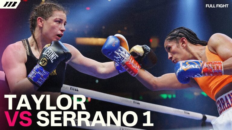 Katie Taylor's epic first fight vs Amanda Serrano | Full Fight | Matchroom Boxing