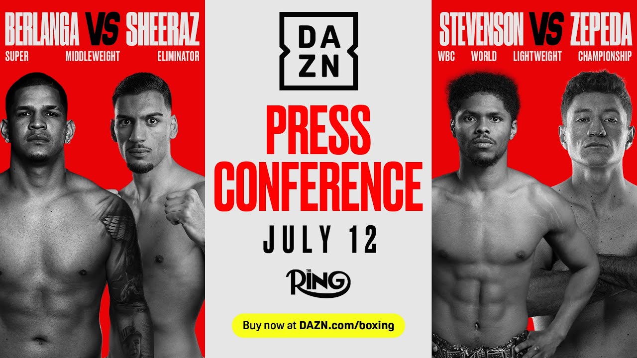 Shakur Stevenson Vs William Zepeda & Edgar Berlanga Vs Hamzah Sheeraz | *Live* Press Conference