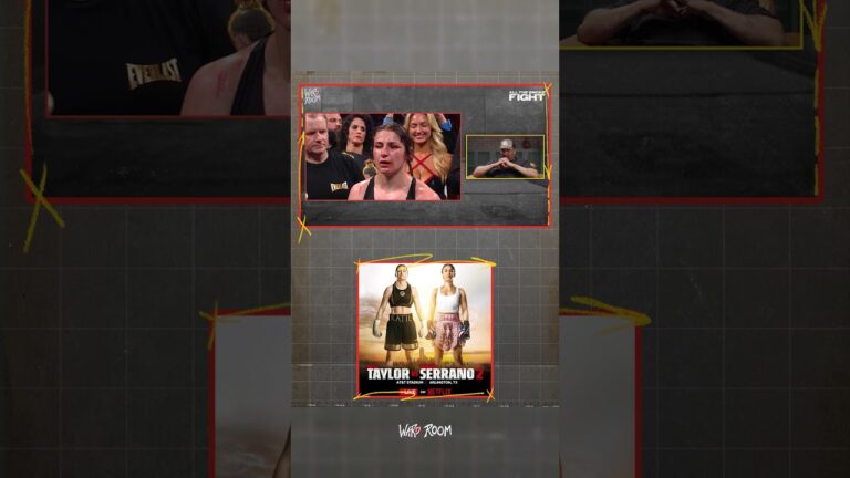 All respect for these two warriors ⚔️ #TaylorSerrano