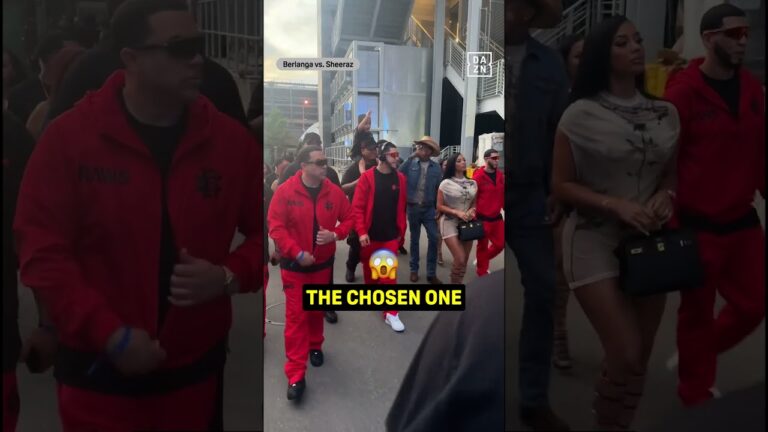 Hometown native Edgar Berlanga arrives! 🗽#shorts #BerlangaSheeraz x #StevensonZepeda