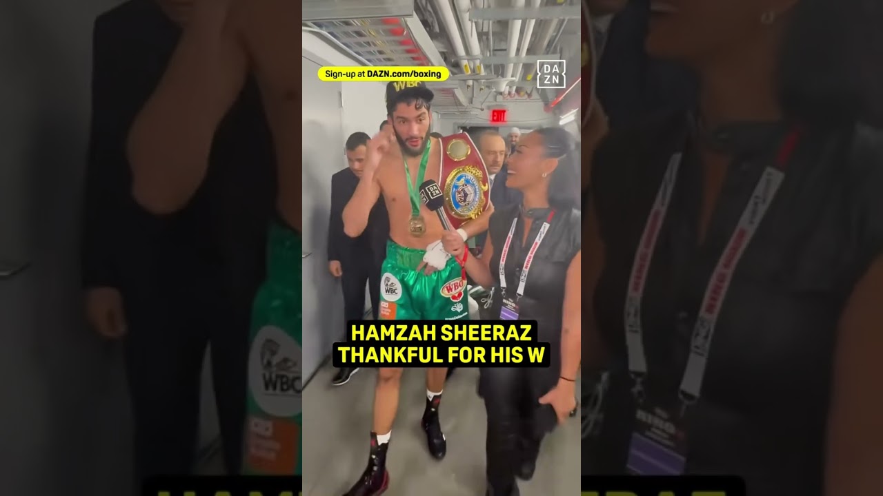 Hamzah Sheeraz all smiles! 😁 #berlangasheeraz x #StevensonZepeda | @RingMagazine