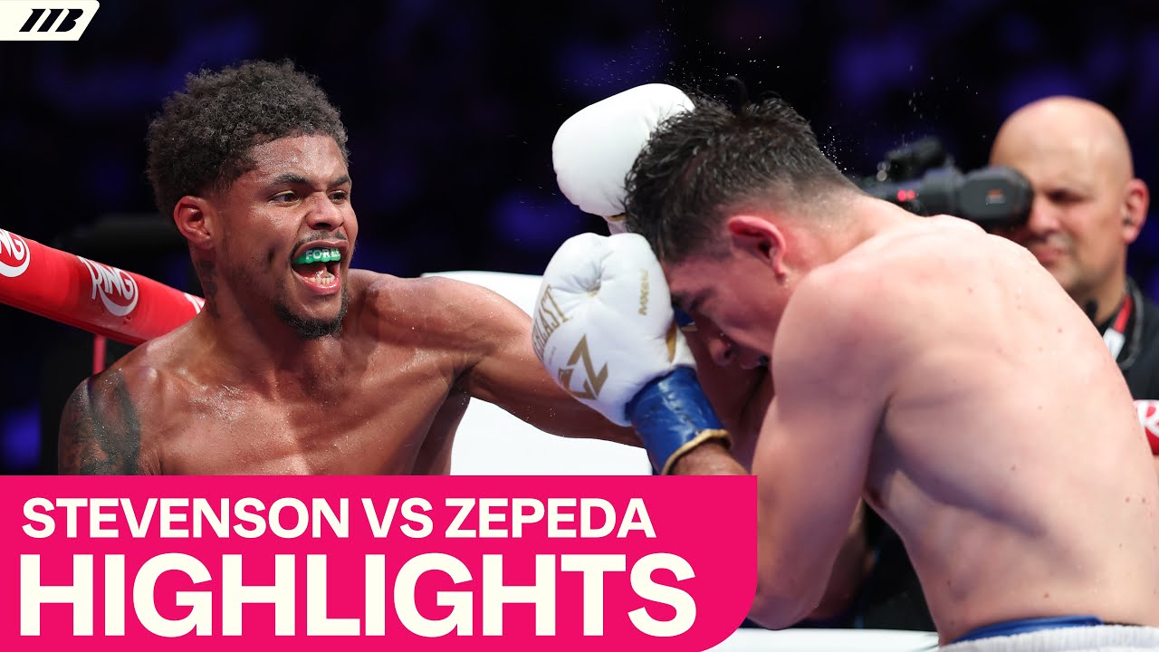 Shakur Stevenson *outclasses* William Zepeda | Full Highlights | Matchroom Boxing