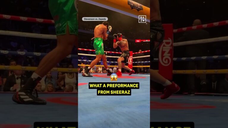 THIS MASTERCLASS FROM SHEERAZ! 😱 #shorts #BerlangaSheeraz x #StevensonZepeda | @RingMagazine