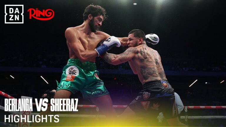 Edgar Berlanga vs. Hamzah Sheeraz | FIGHT HIGHLIGHTS