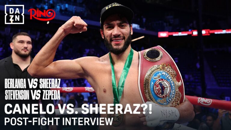 CANELO VS. SHEERAZ IN 2026?! | Hamzah Sheeraz Post-Fight Interview