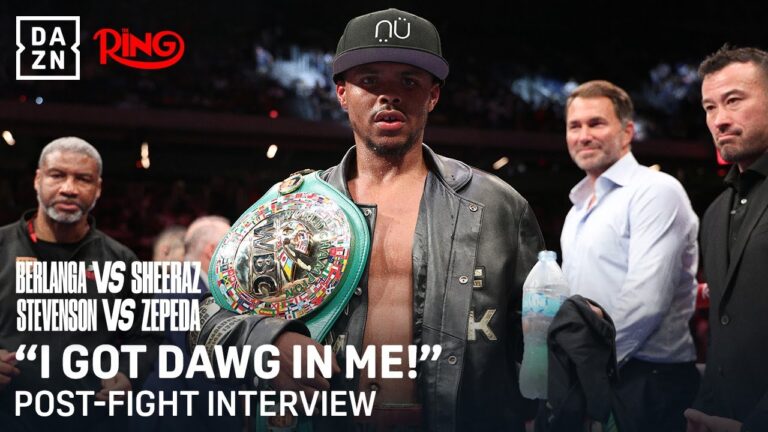 “I'M NOT NO PUPPY, I GOT DAWG IN ME!” | Shakur Stevenson Post-Fight Interview