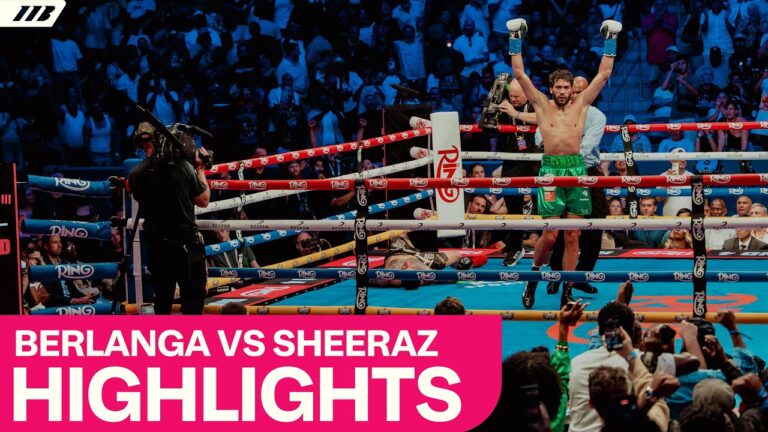 Hamzah Sheeraz batter Edgar Berlanga In NYC | Highlights | Matchroom Boxing