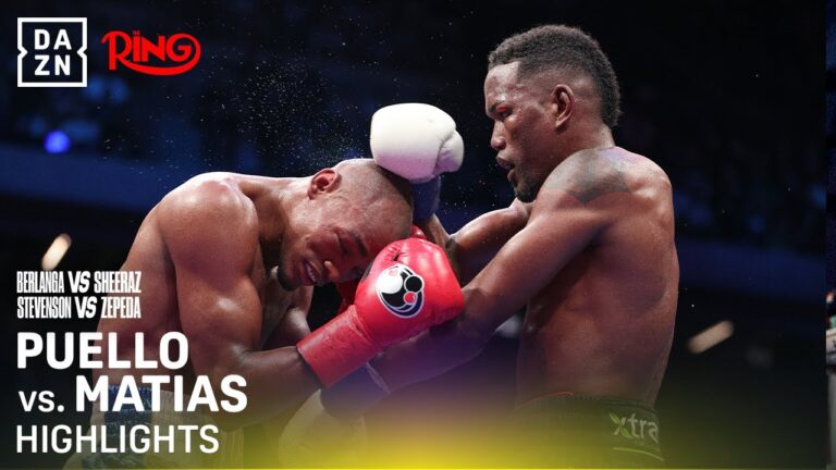 Alberto Puello vs. Subriel Matias | FIGHT HIGHLIGHTS