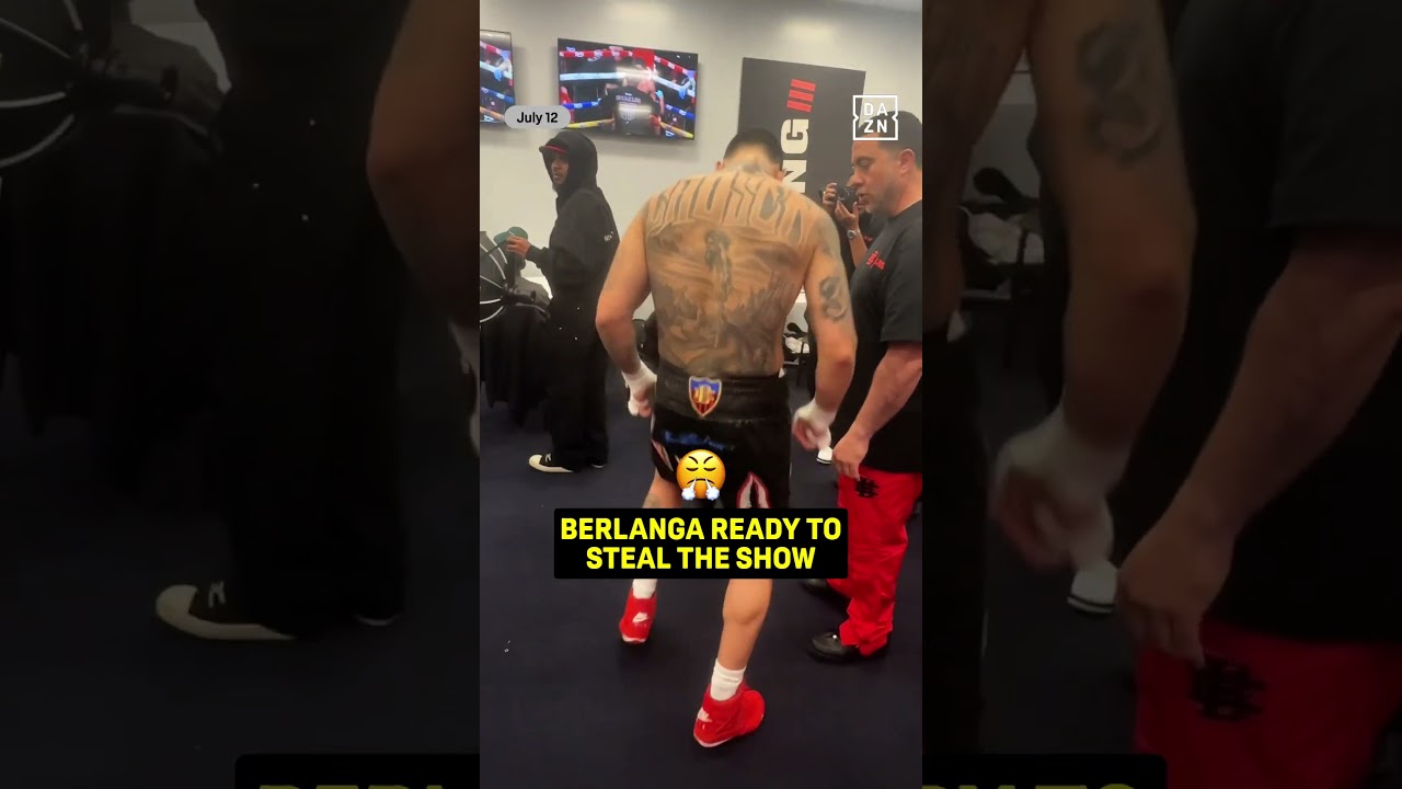 Berlanga looking to make a STATEMENT! #shorts #BerlangaSheeraz x #StevensonZepeda | @RingMagazine